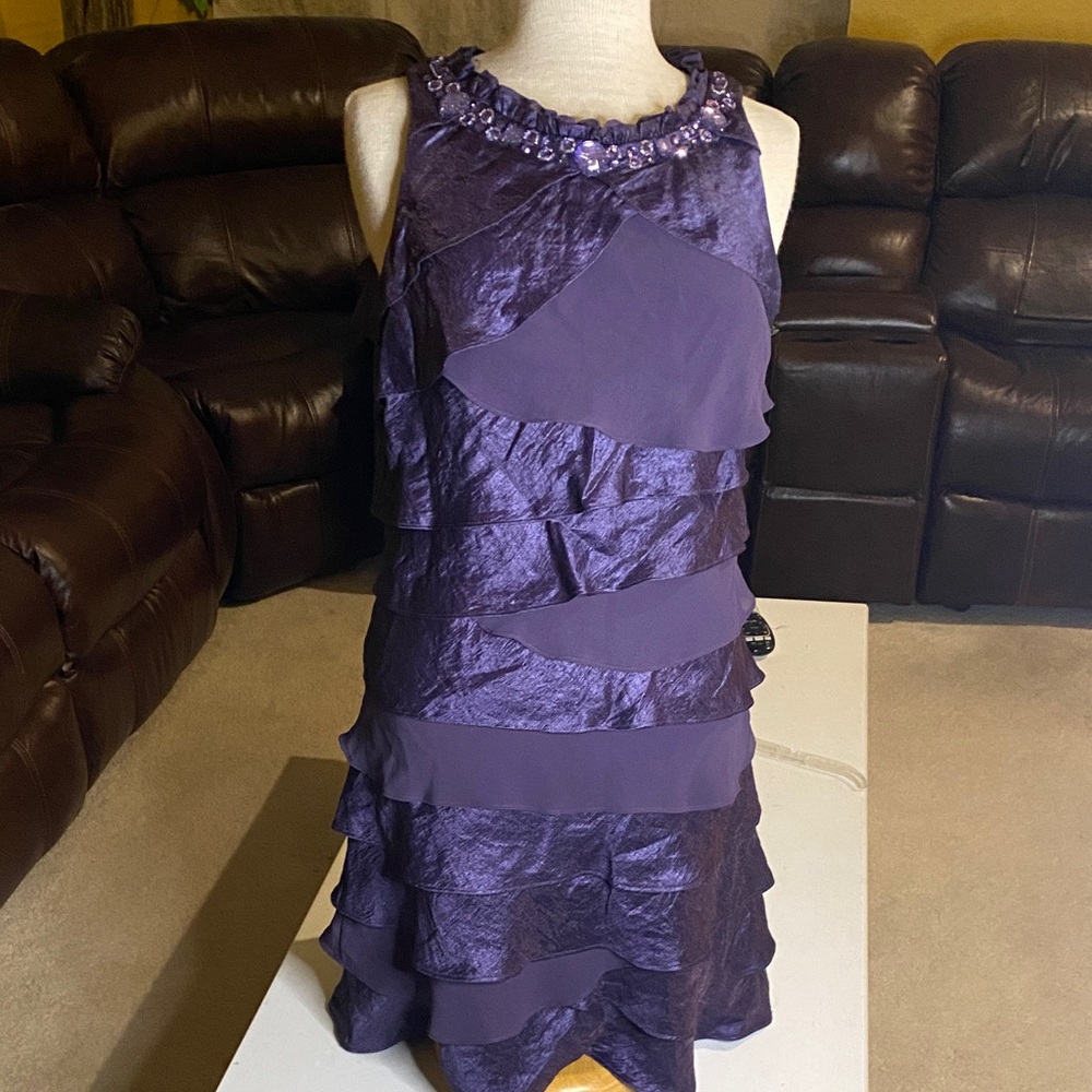 S.L. Fashions Layered Dress